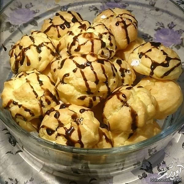 مواد لازم نان خامه ای طرز تهیه شیرینی خامه ای خوشمزه